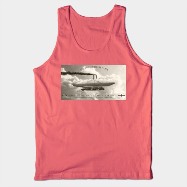 FULL STEAM 001 Tank Top by RonStrickler